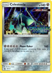 Celesteela SM131 Wave Holo STAFF Promo - SM7 Celestial Storm Prerelease